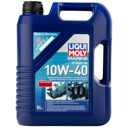 Синтетическое моторное масло для лодок Marine 4T Motor Oil 10W-40 - 5 л