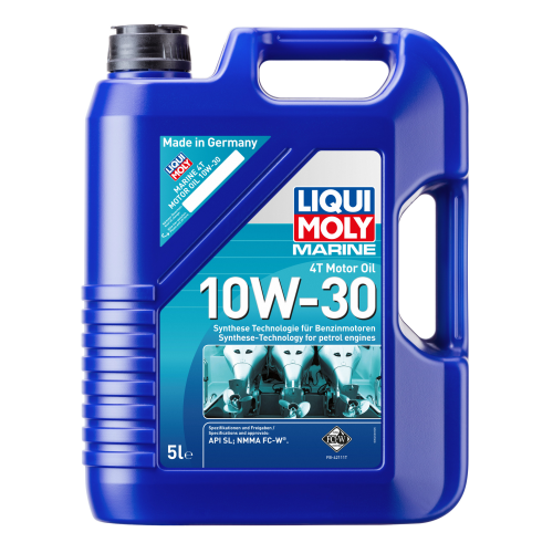 НС-синтетическое моторное масло для лодок Marine 4T Motor Oil 10W-30 - 5 л